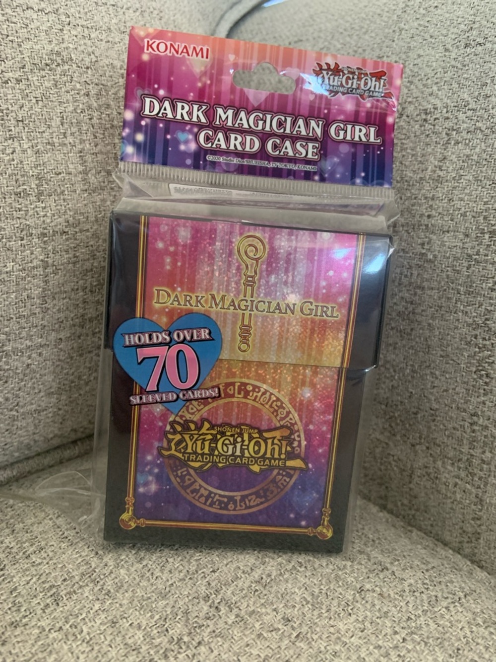 Konami Yu-Gi-Oh! Dark Magician Girl Card Case - Pink/Purple Gradient